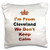 3D Rose Don't Keep Calm Pittsburgh Yellow and Black Letters on White Background Pillow Case, 16" x 16"