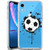 ChyFS Phone Case for iPhone Xr Soccer Clear Case Crystal Protective Case for iPhone Xr.