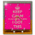 3dRose dc_159583_1 Keep Calm I'm an Oilfield Wife I Got This-Desk Clock, 6 by 6-Inch