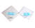 Keep Your Shit Together Wedding Handkerchief in Blue Something Blue Bridal Keepsake