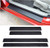 LANZMYAN Car Door Sill Protector Universal 3D Carbon Fiber Scuff Protective Door Sill Cover Panel Sticker 4PCS