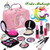 Kids Pretend Makeup Girls Toy - Fake Make up Kit Pretend Cosmetic Set for Toddler Kid Girl Children Princess Dress up Make Up Toy Christmas Birthday Gifts Unicorn Gift Toys for Girl Aged 3 4 5 6 7 8