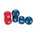 Learning Resources Soft Foam Lowercase Alphabet Cubes, Set of 6