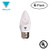 TriGlow T95545-6 (6-Pack) 5-Watt (40W Equivalent) LED Candelabra Bulb, DIMMABLE 2700K (Warm White Color) 325 Lumen E26 Medium Base Light Bulb, UL Listed, Pack of 6 Bulbs
