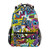 AGONA Vintage Cool Graffiti Stylish School Backpack Computer Laptop Bookbags College Bags Satchel Travel Bag Hiking Camping Daypack