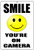 Warning Smile You're On Camera Security Video Surveillance Metal Tin Sign Business Retail Store Home