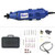 Variable Speed Electric Rotary Tool Kit With Flex Shaft 105-Piece Accessory Storage Case