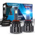 LED Car LED Headlight Bulbs 9006/HB4, Car Headlight Bulbs Conversion Kits 80W 12000LM 6000K Cool White IP68 Waterproof Automotive Light Bulbs All-in-one Conversion Kit(pack of 2)