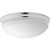 Progress Lighting P350100-015-30 LED Flush Mount, Polished Chrome