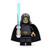 LEGO Star Wars Barriss Offee Minifigure (with Cape and Lightsaber) 8091