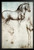 Leonardo da Vinci Study of Horses 1490 Drawing Sketch Diagram Black Wood Framed Poster 14x20