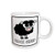 3dRose Little Black Sheep Design Ceramic Mug, 15-Ounce