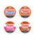 Dunkin' Mixed Flavor Coffee Variety Pack, 60 K Cups for Keurig Coffee Makers (Packaging May Vary)