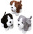 Sitting Puppy Dog Stuffed Animals Plush (1 Dozen), Assorted Color
