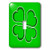 3dRose lsp_77560_1 Lucky Green Four Leaf Clover Single Toggle Switch