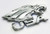American Eagle USA Car Chrome Emblem Decal Sticker auto Bike Badge