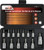 13 Pieces - EPAuto Torx Bit Socket Set, T8-T60, Cr-V