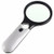 Magnifier 3 LED Light Marrywindix 3X 45X Handheld Magnifier Reading Magnifying Glass Lens Jewelry Loupe White and Black