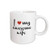3dRose Yolo - You Only Live Once Mug, 11 oz, White
