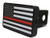 Bright Hitch - Thin Red Line American Flag Hitch Cover
