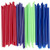 Extra-Wide Smoothie Straws [100 Pack] Bubble / Boba Tea Straws, Individually Wrapped, Assorted Colors