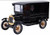 Motormax 1925 Ford Model T Paddy Wagon, Black 79316PTM - 1/24 Scale Diecast Model Toy Car