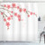 Ambesonne Floral Shower Curtain, Cherry Blossom April Springtime Romantic Feminine Illustration Artwork Soft Colors, Cloth Fabric Bathroom Decor Set with Hooks, 70" Long, Pink Green Ambesonne Floral Shower Curtain, Cherry Blossom April Springtime Romantic Feminine Illustration Artwork Soft Colors, Cloth Fabric Bathroom Decor Set with Hooks, 70" Long, Pink Green