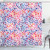 Ambesonne Geometric Shower Curtain, Trippy Abstract Watercolor Mix Funky Structured Hand Drawn Print, Cloth Fabric Bathroom Decor Set with Hooks, 70" Long, Multicolor