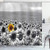 Ambesonne Modern Shower Curtain, Sunflower Field Black and White with a Single Yellow Flower Spring Landscape Individuality, Cloth Fabric Bathroom Decor Set with Hooks, 70" Long, Grey Mustard