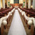 HAISEN Wedding Runner 50ft Solid Aisle Runners for Outdoor Weddings Decorations White