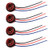 Winka 4 Pack 1157 BAY15D Light Bulb Extension Replacement Socket for Brake Turn Signal Tail Light Bulbs