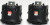 Wii Motion Plus Adapter for Original Nintendo Wii Remote Controller(black,set of 2)