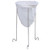 Norpro, White & Silver 614 Strainer Stand, 12in/30.5cm high and 6.5in/16.5cm