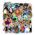 My Neighbor Totoro No Face Man Spirited Away Anime Waterproof Sunlight-Proof DIY Ideals for Cars Motorbikes Skateboard Spinner Luggages Laptops (Miyazaki Hayao Anime)