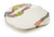 GET 139-CO-EC Melamine Scallop Appetizer / Salad Plate, 8", Contemporary (Set of 4)