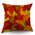 Moslion Maple Leaf Pillows Fall Throw Pillow Cover Autumn Leaves Maple Tree Pillow Case 18x18 Inch Cotton Linen Canvas Square Cushion Decorative Cover Happy Father's Day for Sofa Bedroom Orange