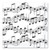 Beistle Musical Note Luncheon Napkins (2-Ply) (16/Pkg) (3-Pack)