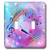 3dRose lsp_212831_2 Musical Themes Of Notes, Treble Clef, Pastel Colors And Flutes Double Toggle Switch