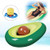 Wodesid 65" Swimming Pool Floats for Adults, Giant Avocado floaties with Ball, Large Water Rafts Floaty Toys Funny Pool Party Beach Swimming Lounger for Kids Adults