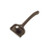 Hyde 10550 Black & Silver Double Edge Scraper With Knob, 5 Inch