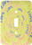 3dRose lsp_28465_1 Never Ending Love Yellow Toggle Switch, Multi-Color