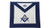 Nayelesis Masonic Freemason Master Mason Apron Hand Embroidered Blue Velvet Borders MA-GV01
