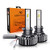 SDKEI H1 LED Headlight Bulbs,100W High Power 11000Lm 6000K Cool White Extremely Bright ZES Chips All-in-one Conversion Kits - 360 Degree Adjustable Beam