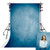 Kate 5x7ft Microfiber Texture Portrait Backdrops for Photoshoot Blue Abstract Photo Background Old Master Adults Kids Girls Professional Head Shots