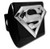 Elektroplate Superman Chrome and Black All Metal Hitch Cover