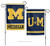 WinCraft NCAA Michigan Wolverines 12 x 18 inch 2-Sided Garden Flag