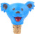 KOLLECTICO DBBS-SINGLE-R Grateful Dead Bottle Stopper - Red