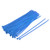 uxcell Nylon Cable Ties 8 Inch Self-Locking Zip Ties 0.14 Inch Width Blue 150pcs