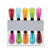 Glass Edison Bulbs String Lights In Multi Color - 10 Bulb String, Indoor Or Outdoor Use