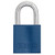 UltraSource Aluminum Safety Padlock, Blue